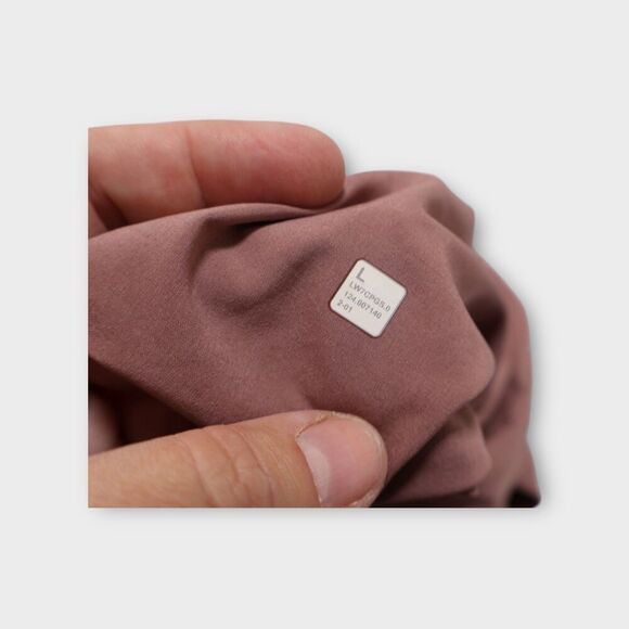 Lululemon Cinchable Waist High Rise Woven Shorts Large 3.5" Twilight Rose NWT - Picture 8 of 8